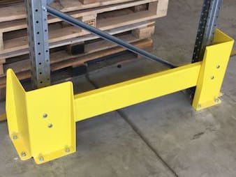 US Embassy, Warehouse shelf guards - new warehouse equipment, delivery, assembly 3